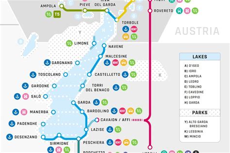 Garda By Bike Map Arline Nicholle