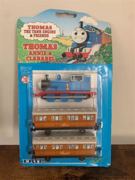 ERTL THOMAS THE Tank Engine & Friends, Thomas Annie & Clarabel 90s UNOPENED RARE £50.00 ...