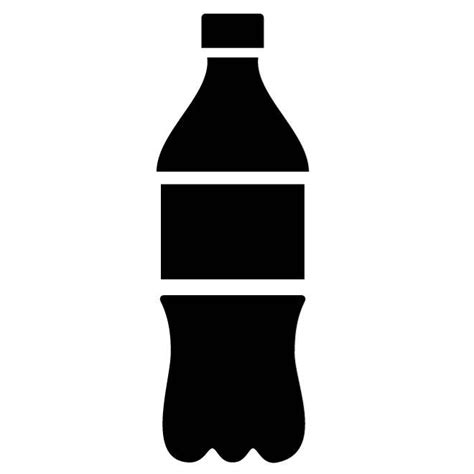 FLASCHE SILHOUETTE Ai Royalty Free Stock SVG Vector And Clip Art