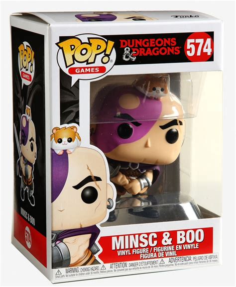 Funko Pop Games Dungeons Dragons Minsc Boo Vinyl Figure 45115