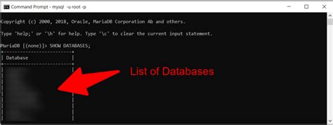 How To Run Mysql Queries Through Windows Command Prompt Artisans Web