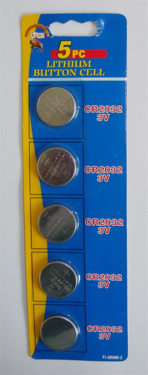 V Lithium Button Cr Coin Battery For Electronics Products Power