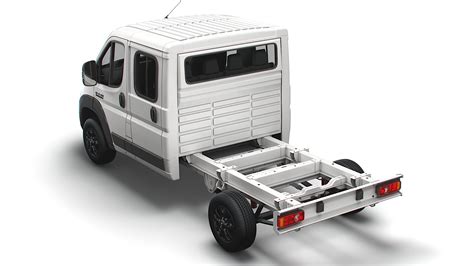 Ram Promaster Chassis Truck Crew Cab 3450 Wb 2023 3d Model By Creator 3d