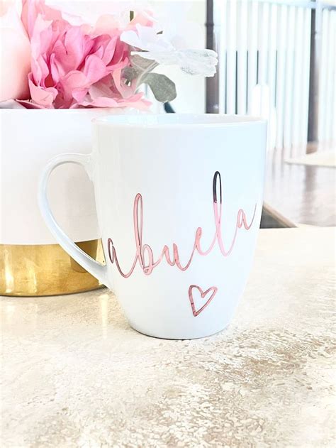 Abuela Coffee Mug Abuela Pregnancy Announcement Ideas Promoted To