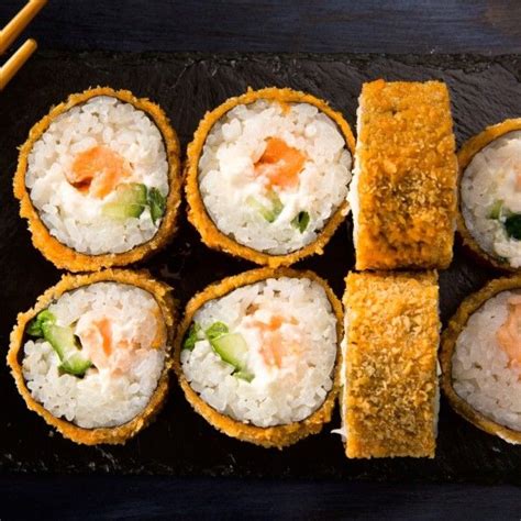 Sushi Mal Anders Fried Sushi Mit Tempura Und Panko In 2023