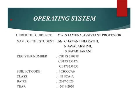 Operating Systems Notes Pdf Syllabus 2021 B Tech 58 Off