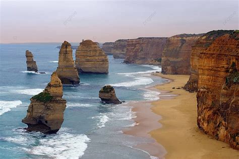 Twelve Apostles Australian Culture Beach Aussie Photo Background And