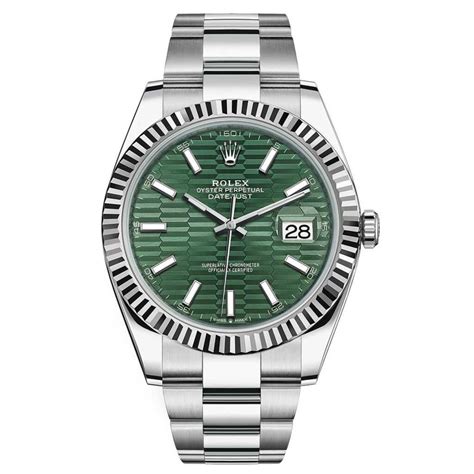 Rolex Datejust 41 Oyster Perpetual Green Dial 126334 0029 For 16 000