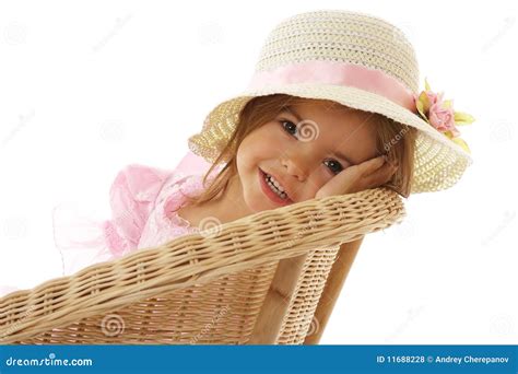 Sourire Mignon De Petite Fille Photo Stock Image Du Progéniture