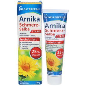 Klosterfrau Arnika Schmerz Salbe Stark G Shop Apotheke