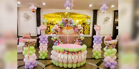 Baby Girl Naming Ceremony Decor Balloon Decoration In Patna Togetherv