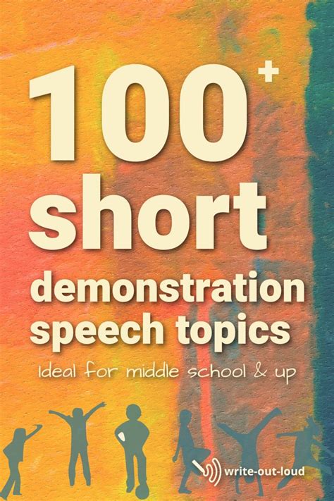 Demonstration Speech Ideas Artofit