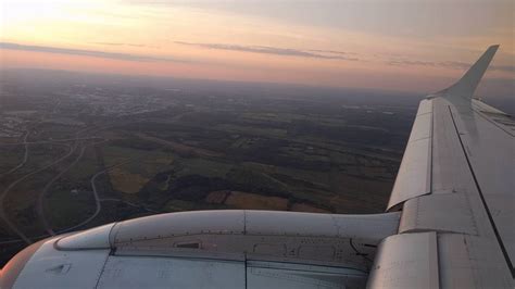 Air Canada Ac673 Embraer Erj190ar Evening Landing At Ottawa Int