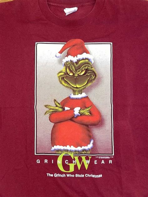 Vintage Vintage 1997 Dr Seuss The Grinch Grinch Wear Gem