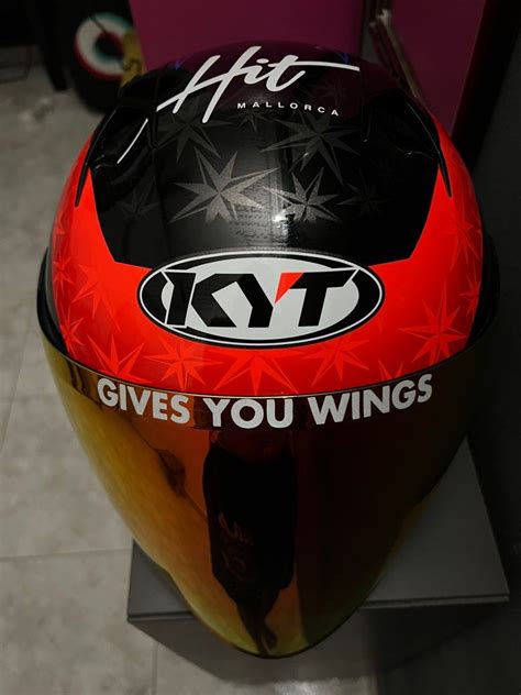 Kyt Helmet Nfj Agusto Fernandez Psb Approved Motorcycles Motorcycle