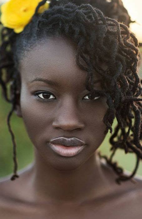 Black Woman Beautiful Natural Dreads