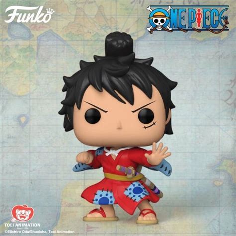 Funko Toys Funko Pop One Piece Anime Luffytaro In Kimono Figure