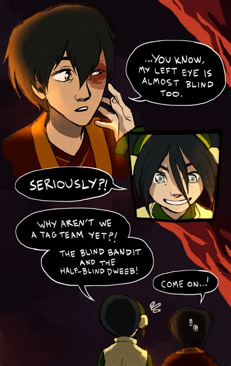 [id A Digitally Drawn Comic Of Toph And Zuko From Personal Art Blog