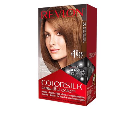 COLORSILK tinte 54 castaño claro dorado Revlon Dye Perfumes Club