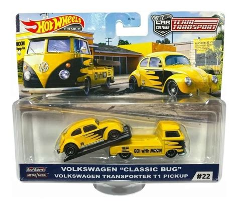 Hot Wheels Team Transport Volkswagen Classic Bug Mercado Libre