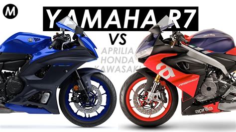 New 2021 Yamaha R7 Vs Aprilia RS660 Honda CBR650R Kawasaki Ninja