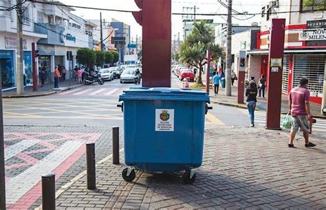 Prefeitura Instala Novas Lixeiras Em S Caetano Abc Rep Rter