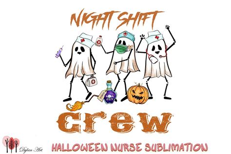 Night Shift Crew Sublimation Graphic By Dylanart Creative Fabrica