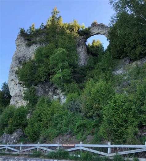 Arch Rock Mackinac Island Great Lakes Cruises