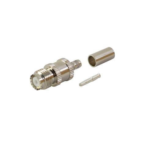 Compra Rf Industries Conector Coaxial De Anillo Plegable Uhf Hembra