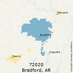 Best Places to Live in Bradford (zip 72020), Arkansas