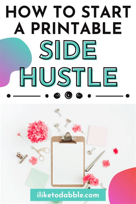 Etsy Printables Side Hustle