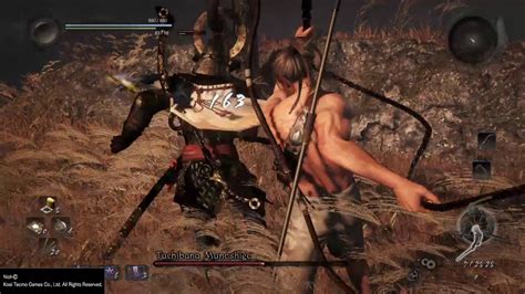 Nioh Tachibana Muneshige Level Naked Kusarigama No Buffs Or