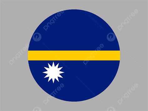 Nations Flags Clipart Png Images Nauru National Flag Vector