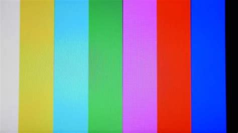 tv static noise color bars signal | Stock Video | Pond5