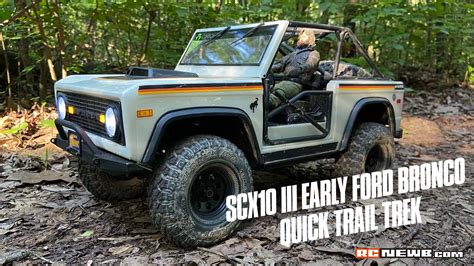 Axial SCX10 III Early Ford Bronco - Evening Trail Trek [Video] | RC Newb