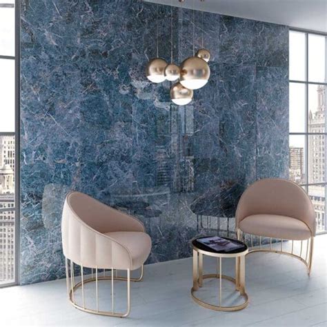 Ocean Marble Effect Porcelain Tiles