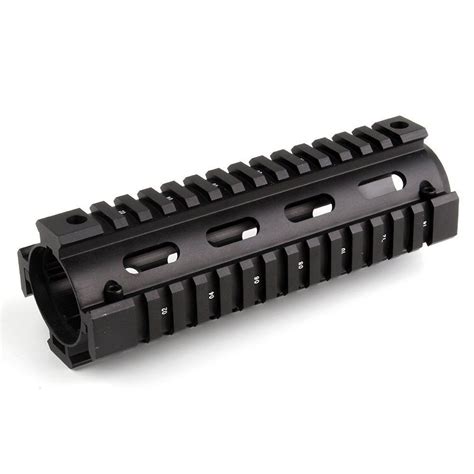 67 Length Carbine Handguard Float Keymod Quad Cnc Rail 2 Piece Drop