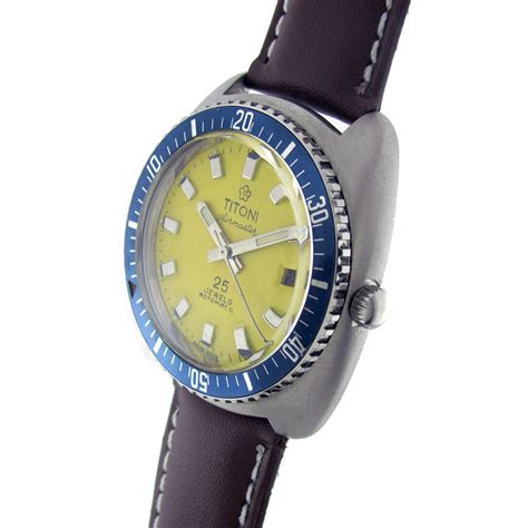 antique   timepiece collection  wrist men watches titoni air
