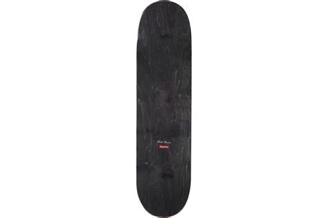 Supreme Fat Tip Skateboard Deck Black Soleciety