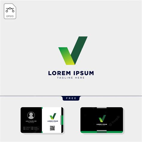 Premium Vector | Check logo template and business card design