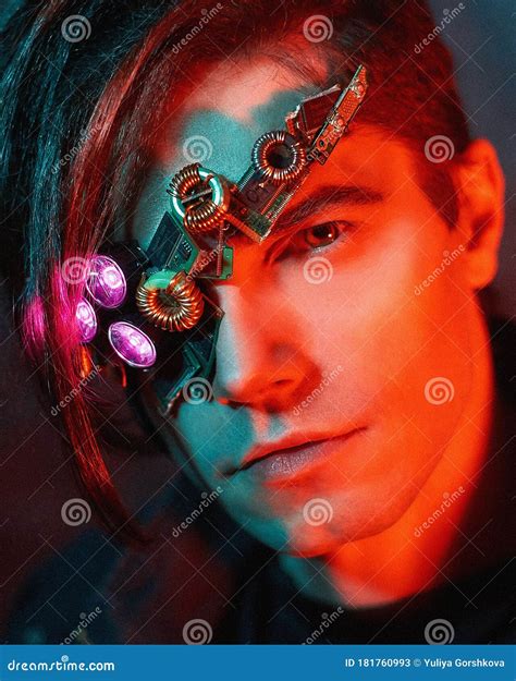 Cyberpunk Male Portrait