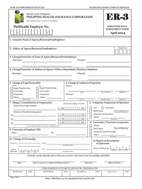 Er3 Philhealth Complete With Ease Airslate Signnow