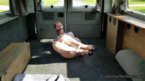 Stolen Secretarys Surprise Van Ride Pantyhose D Soles And Ass Views