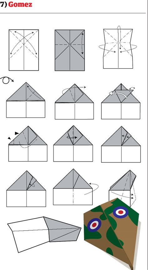 Como Hacer Aviones De Papel Paso a Paso (Los Mejores Modelos) ~ A.H.C.M.