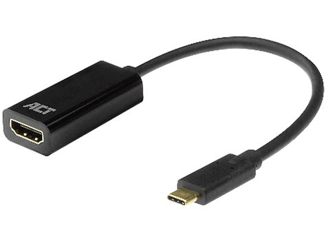 Act Ac7305 Usb C Auf Hdmi 4k Adapter Mediamarkt