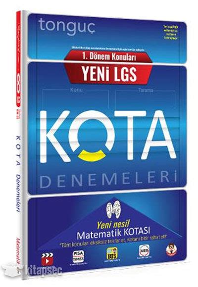 S N F Yeni Lgs D Nem Konular Matematik Kota Denemeleri Tongu