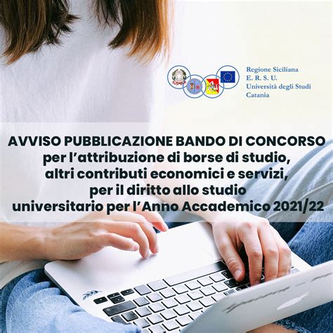 Avviso Pubblicazione Bando Di Concorso Per Lattribuzione Di Borse Di