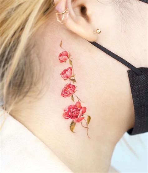 Tatouage Pivoine Minimaliste 10 Photos Pour Vous Inspirer