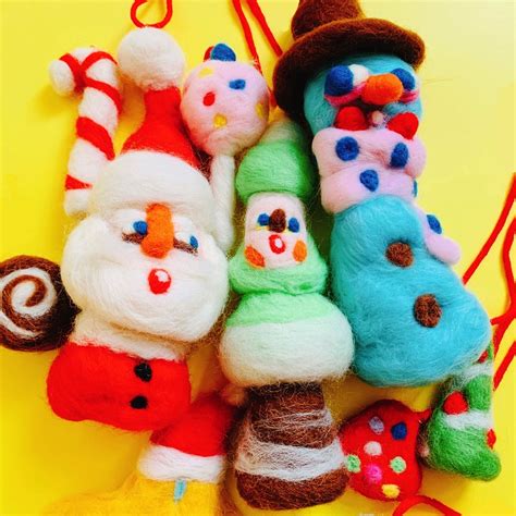 Needle Felting Christmas Decorations Workshop Pmq 元創方