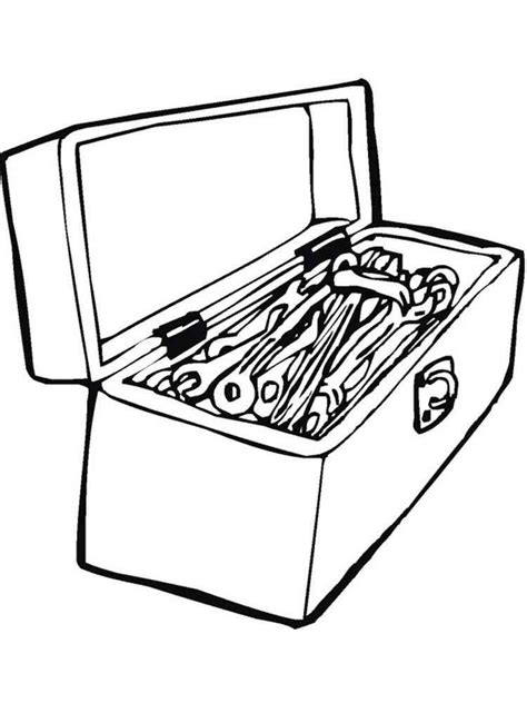 Tool Coloring Pages